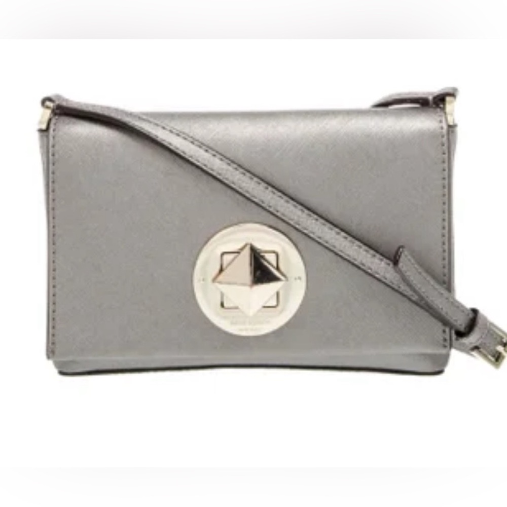 Kate Spade Newbwerry Lane Saffaino Metallic Crossbody